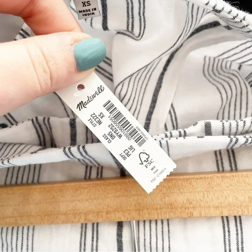 Madewell gray white